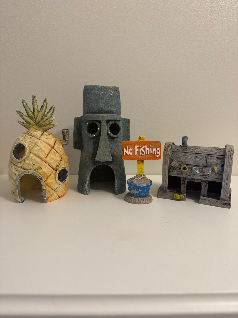 SpongeBob SquarePants Themed Aquarium Decor